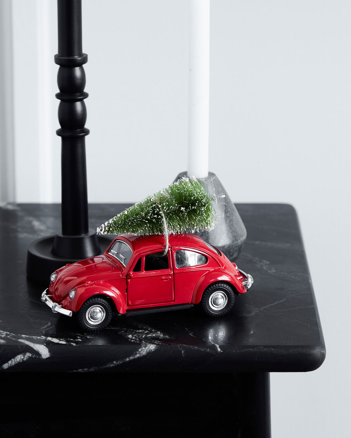Dekoration, HDXmas car, Röd