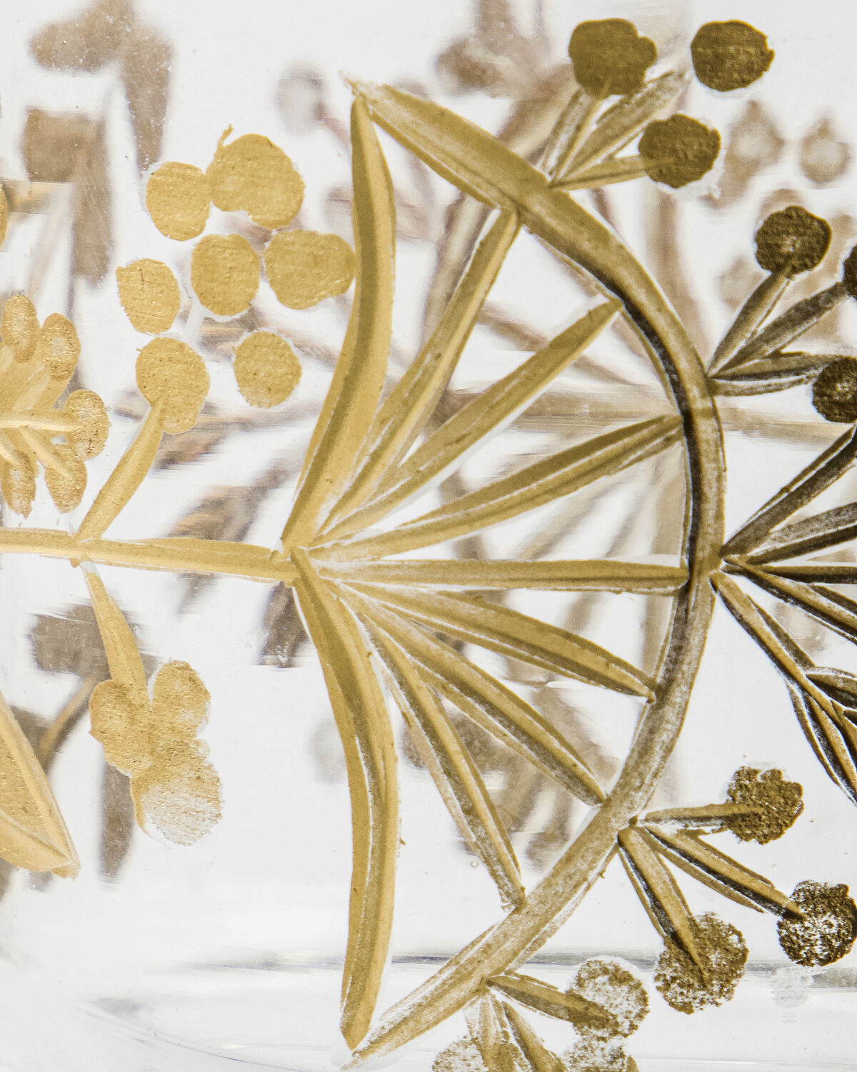 Värmeljushållare, HDFind, Klar, Guld