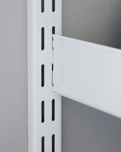 Skrivbord för hyllsystem, HDFari, Grå