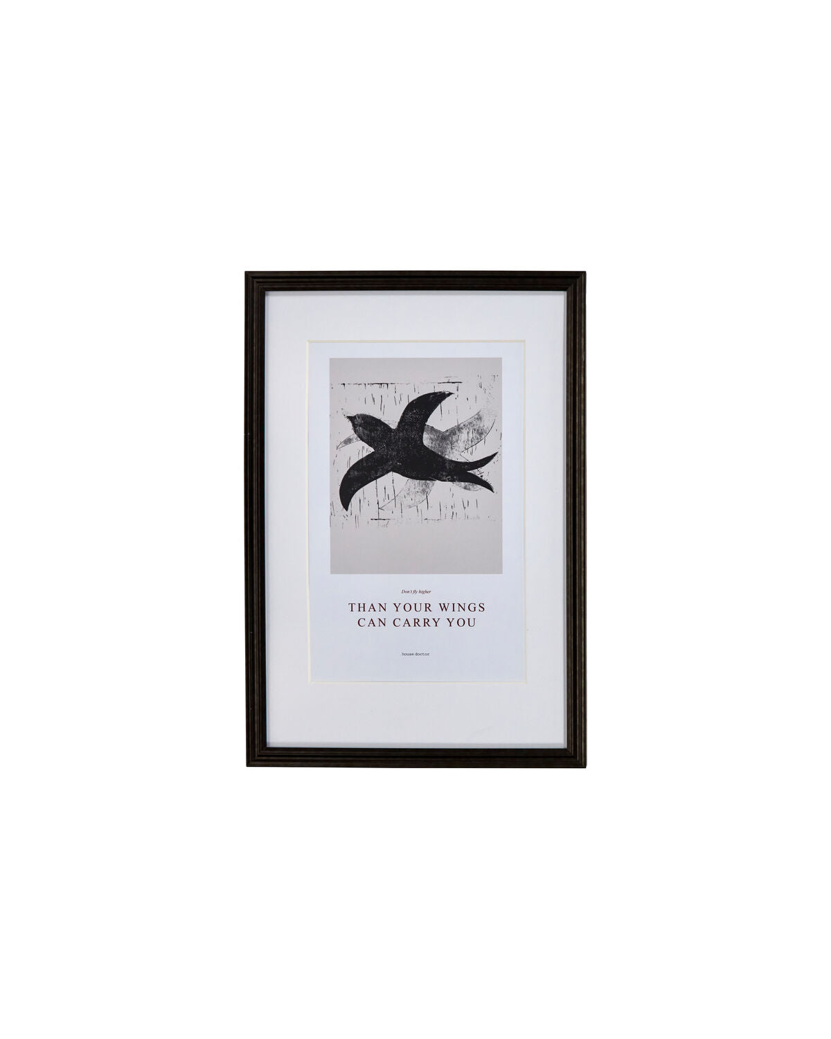 Wall art, HDFly, Svart