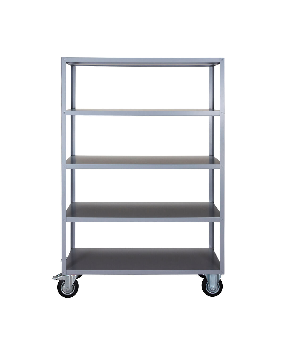 Reol med 4 hjul, HDTrolley, Grå