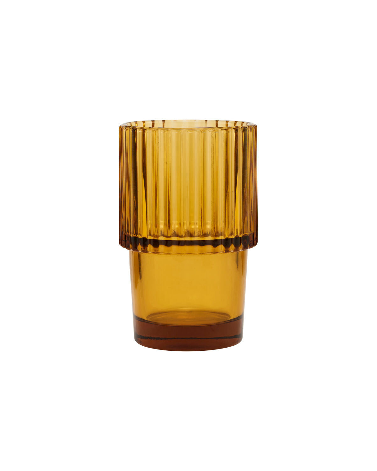 Glas, Rills, Amber, Brun