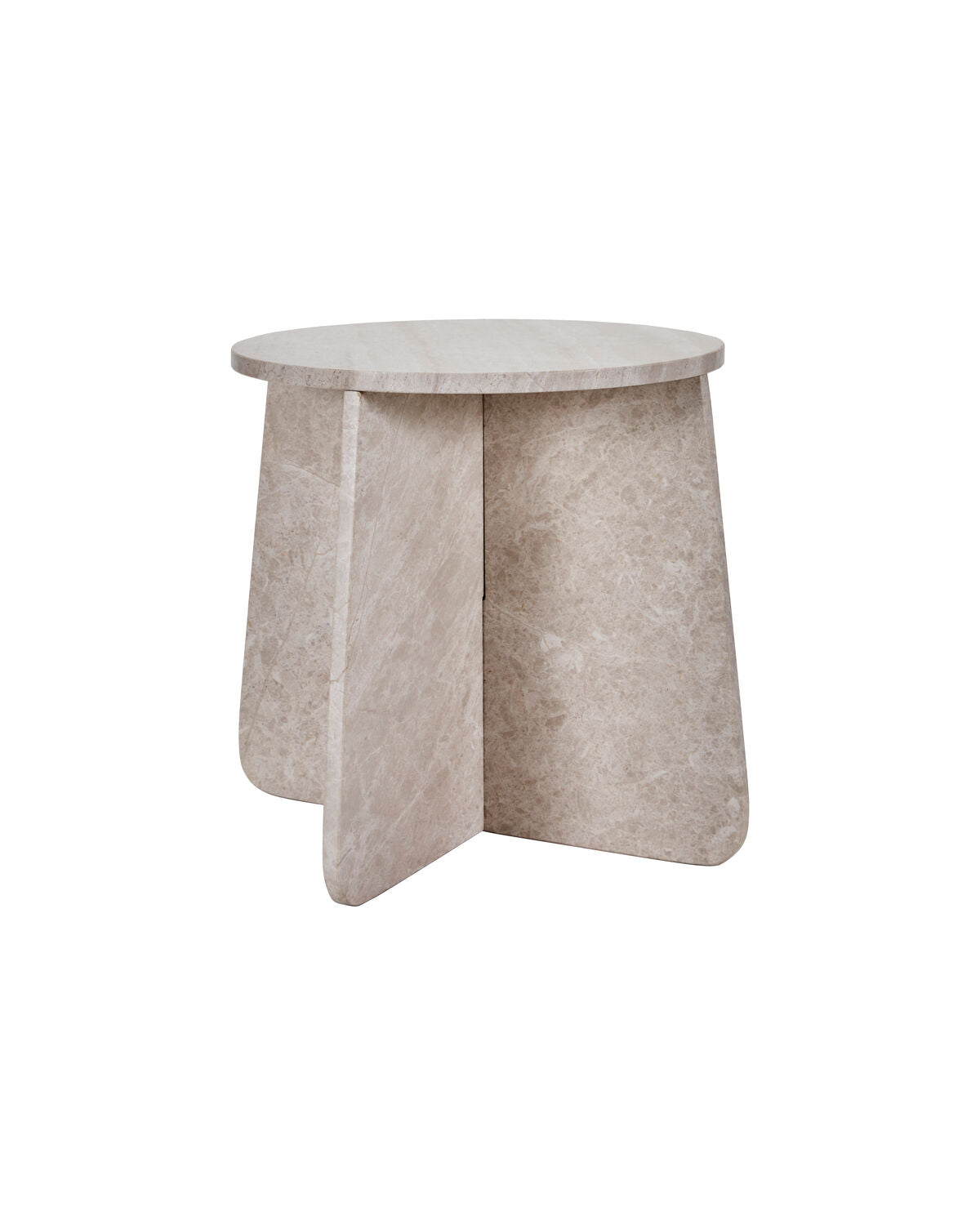 Sidobord, HDMarb, Beige