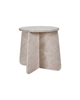 Sidobord, HDMarb, Beige