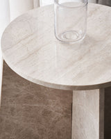 Sidobord, HDMarb, Beige