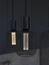 Grid LED – Svart, 10 cm