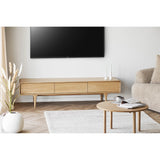 House Nordic, Jena Soffbord Ek Natur Ø70 cm
