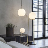 Milla Bordslampa – Guld/Opal 28 cm