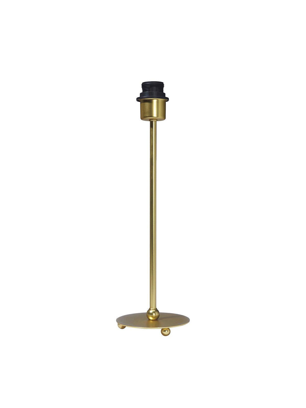 Julie Lampfot – Mässing 42 cm