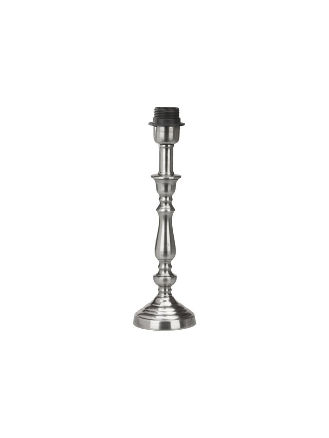Therese Lampfot – Antiksilver 34 cm