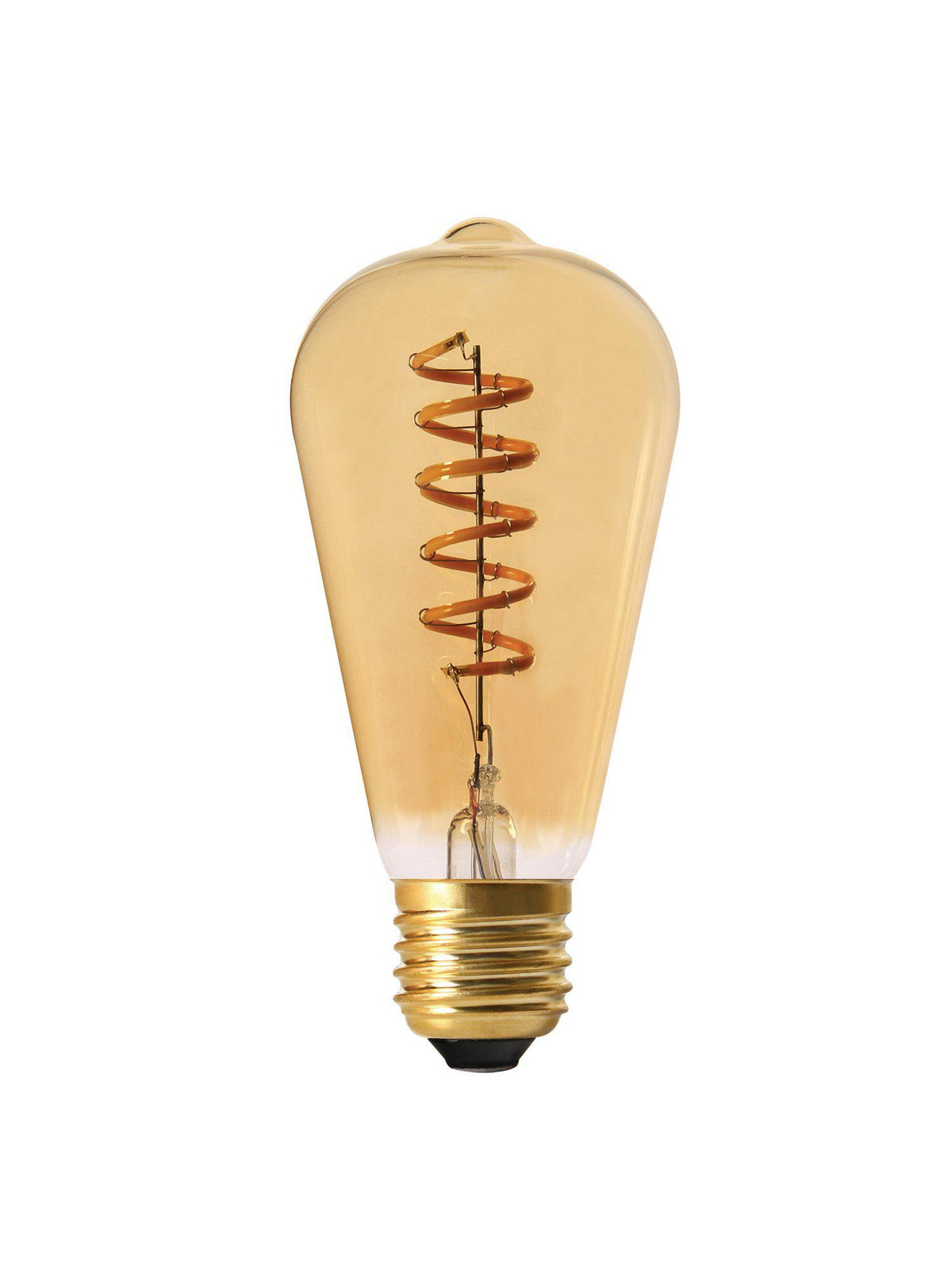 Elect Spiral LED Fil – Edison guld 64mm