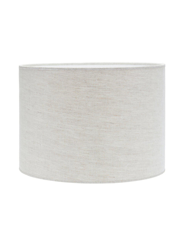 Sara Lampskärm – Lin natur/vit 20 cm