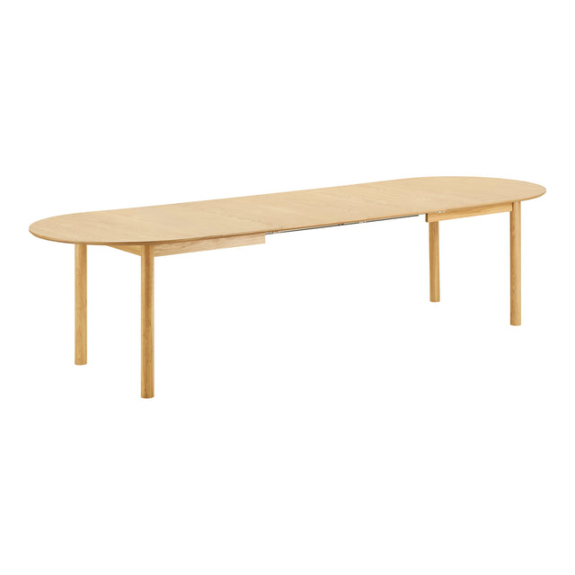 House Nordic, Bundaberg Utdragbart Matbord Ekfaner Natur 200–300 cm