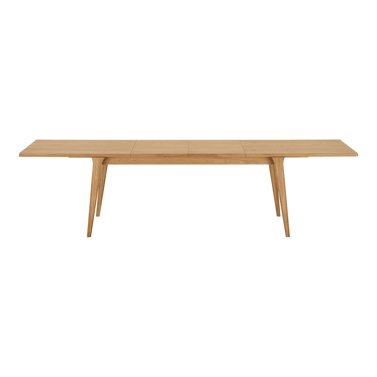 House Nordic, Darwin Utdragbart Matbord Ekfaner Natur 240–340 cm