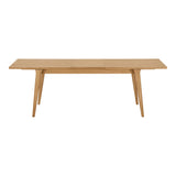 House Nordic, Darwin Utdragbart Matbord Ekfaner Natur 180–230 cm