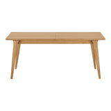 House Nordic, Darwin Utdragbart Matbord Ekfaner Natur 180–230 cm