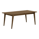 House Nordic, Darwin Utdragbart Matbord Ekfaner Mörkbrun 240–340 cm