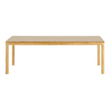 House Nordic, Bowen Utdragbart Matbord Ek/HPL Natur/Mörk Sand 220–320 cm