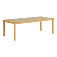House Nordic, Bowen Utdragbart Matbord Ek/HPL Natur/Mörk Sand 220–320 cm