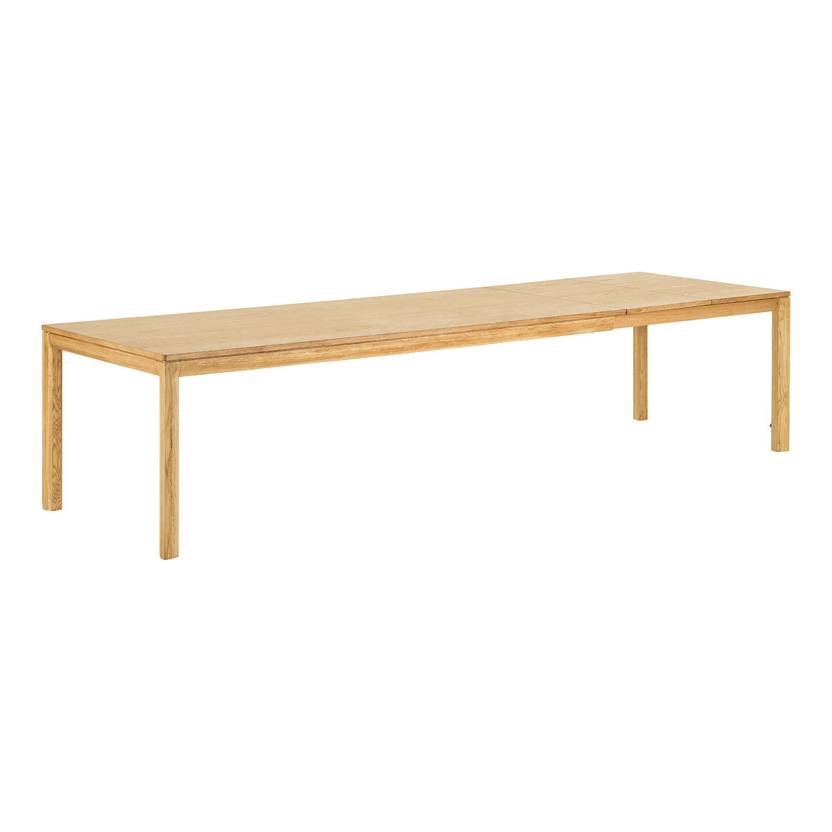 House Nordic, Bowen Utdragbart Matbord Ek Natur 220–320 cm