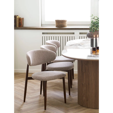 House Nordic, Athens Matbord Vit/Brun 210x100x76 cm