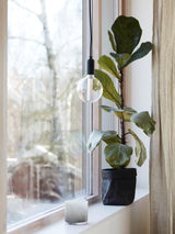 Column Fönsterlampa – Silver, 12,5 cm