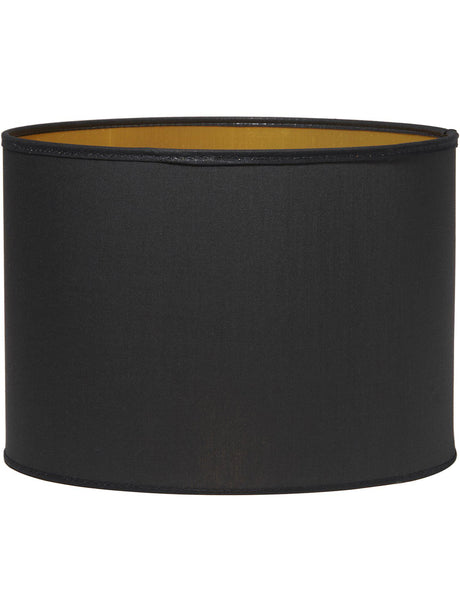 Sara Lampskärm – Svart/Guld 25 cm