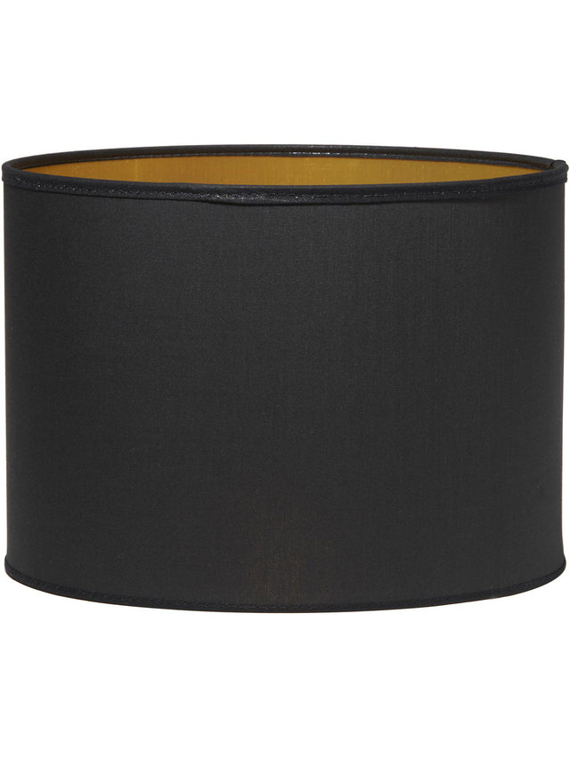 Sara Lampskärm – Svart/Guld 25 cm