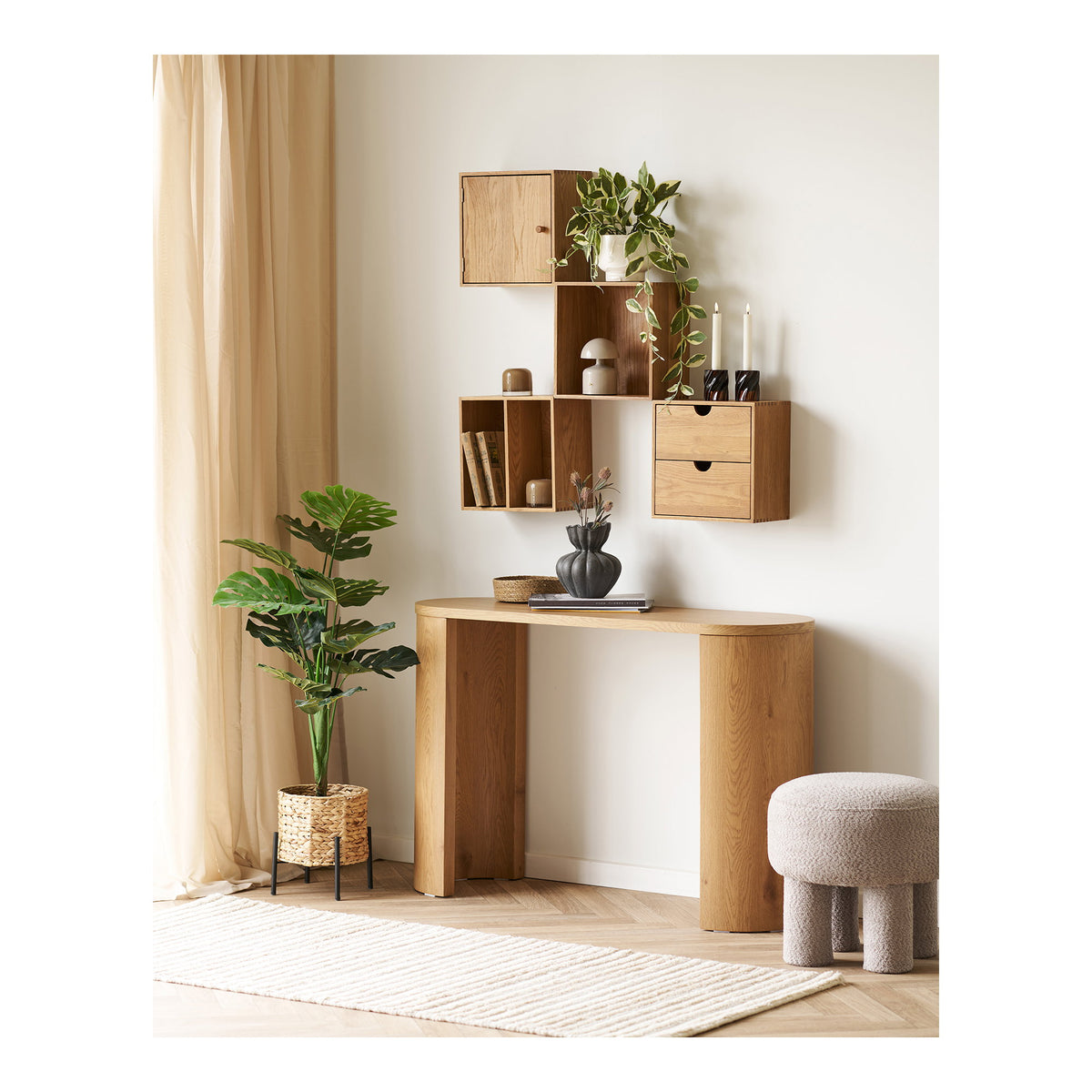 House Nordic, Bibione Konsolbord Natur 114 cm
