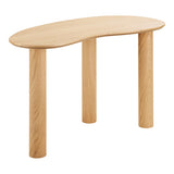 House Nordic, Livigno Skrivbord Ek Natur Organisk Form 120x60 cm