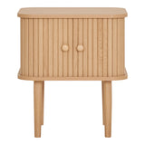 House Nordic, Nikko Sidobord Natur 2 Dörrar 45 cm