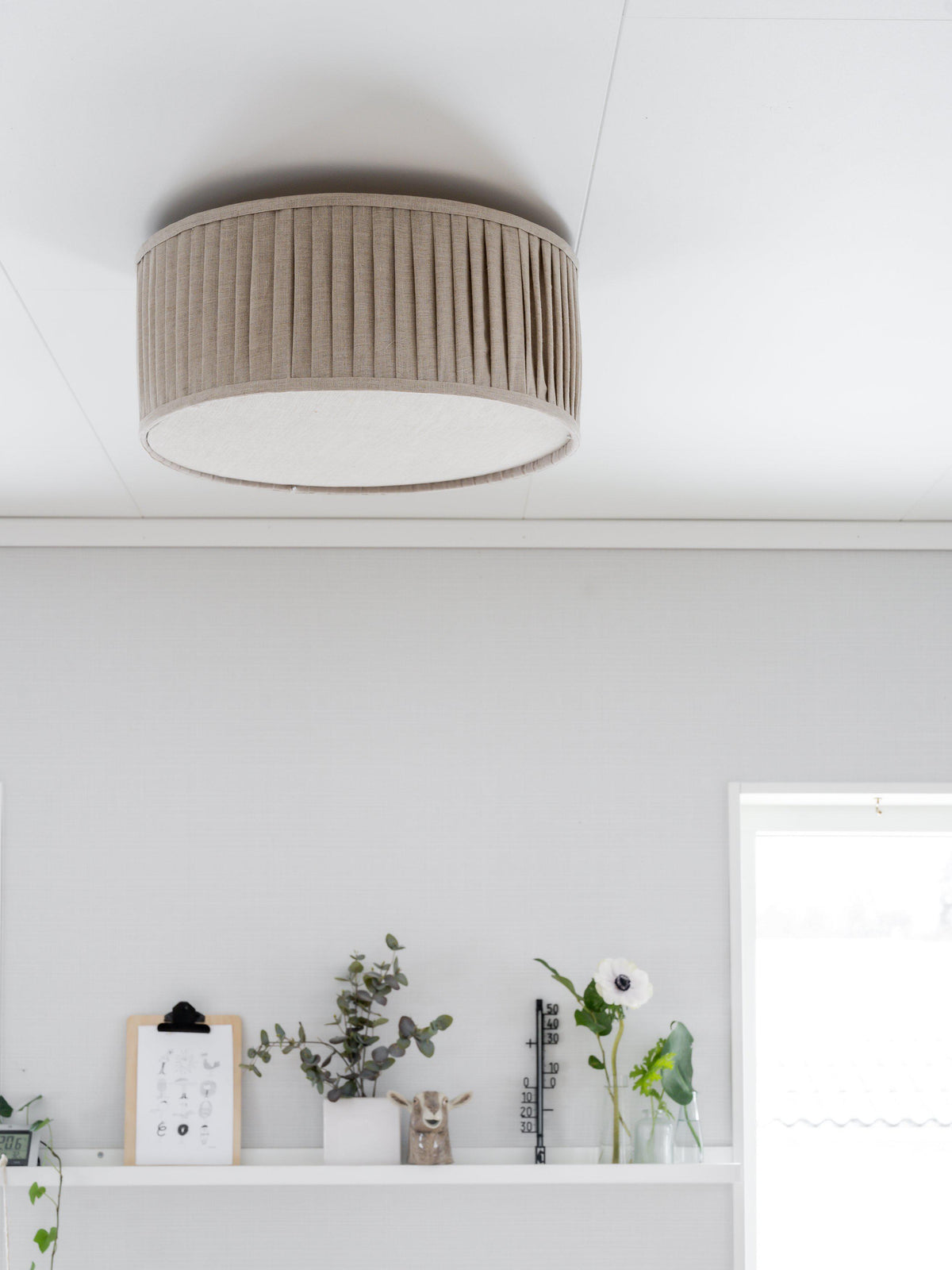 Plafond Plissé – Natur 45 cm