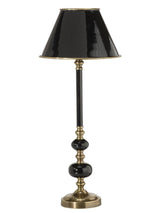 Abbey Bordslampa – med metallskärm svart/mässing 57 cm