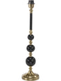 Abbey Lampfot – Svart/Antikmäss 60 cm