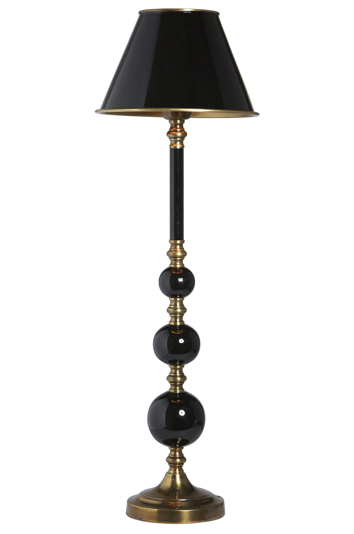 Abbey Lampfot – Svart/Antikmäss 60 cm