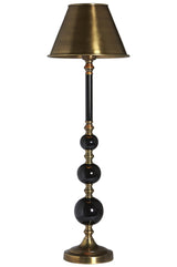 Abbey Lampfot – Svart/Antikmäss 60 cm