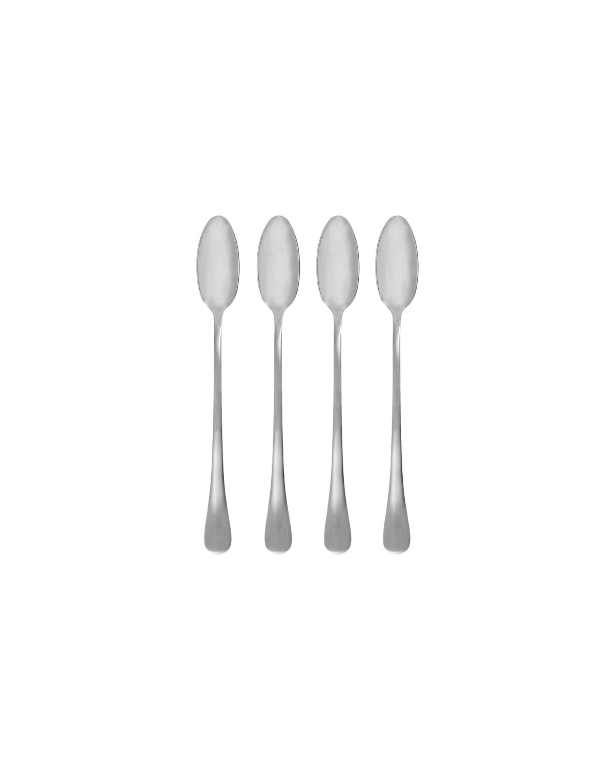 Lång sked, HDBrush, Silver finish
