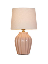 Lyon bordslampa 31cm Ljus rosa 31.5cm