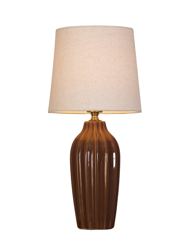 Lyon bordslampa 39cm Brun 39cm