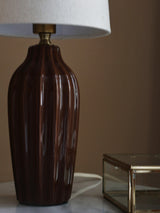 Lyon bordslampa 39cm Brun 39cm