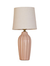 Lyon bordslampa 39cm Ljus rosa 39cm
