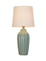 Lyon bordslampa 39cm Ljus turkos 39cm
