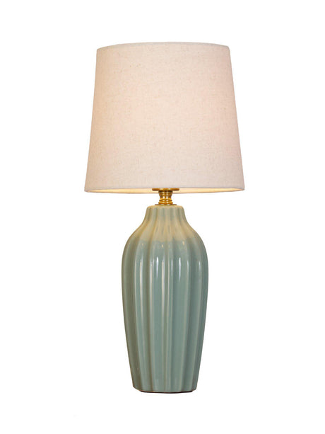 Lyon bordslampa 39cm Ljus turkos 39cm