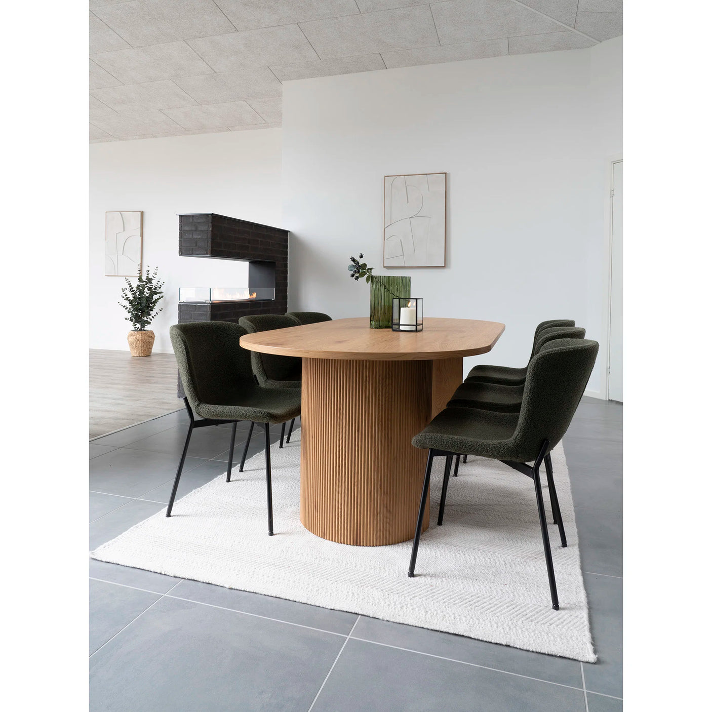 House Nordic, Boavista Matbord Natur 210 cm