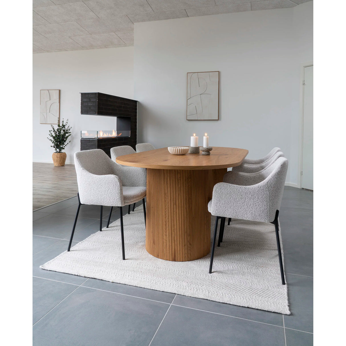 House Nordic, Boavista Matbord Natur 210 cm