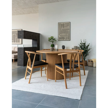 House Nordic, Boavista Runt Matbord Natur Ø120 cm