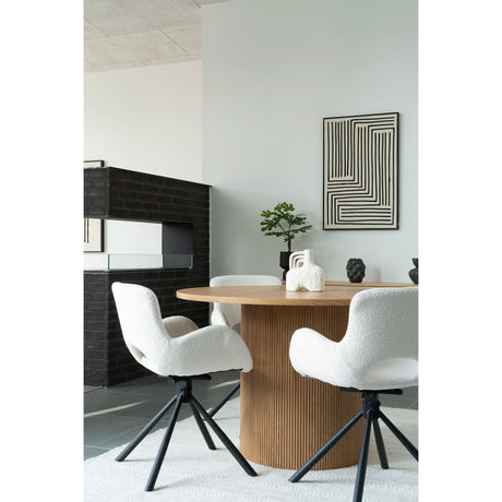 House Nordic, Boavista Runt Matbord Natur Ø120 cm
