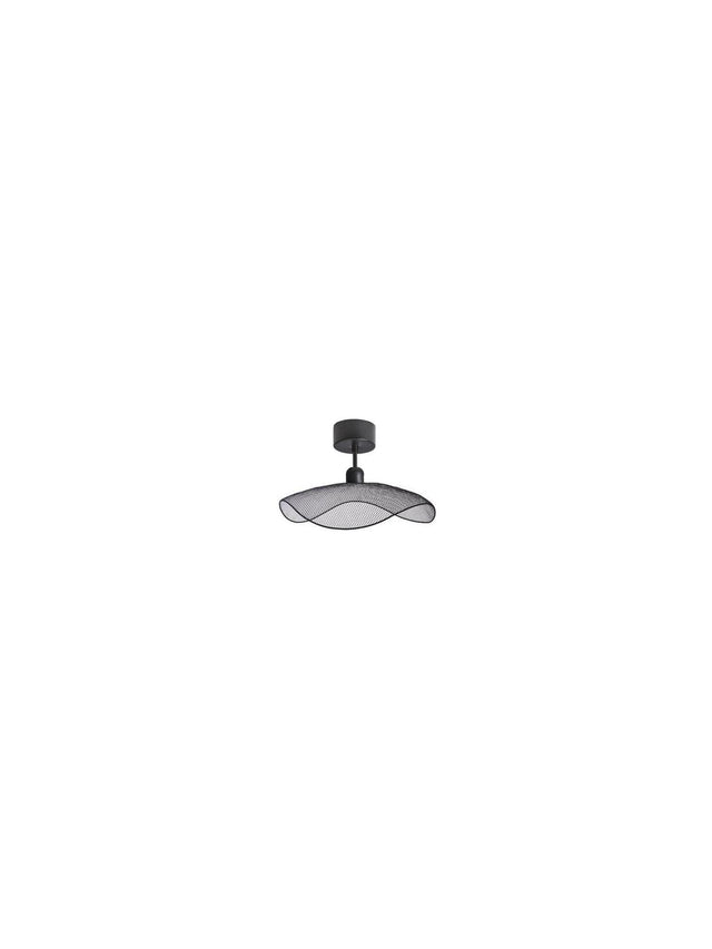 Vivi Taklampa 61cm – Svart metall takkopp 16 cm