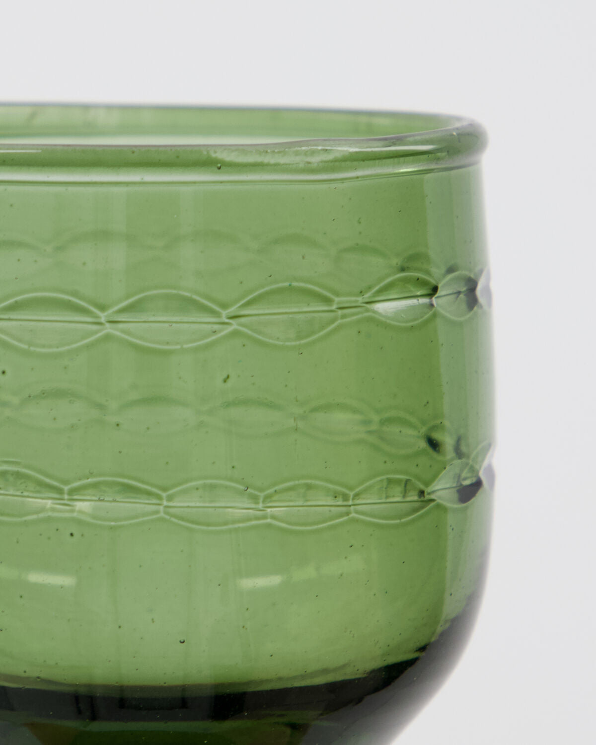 Likörglas, HDVintage, Grön