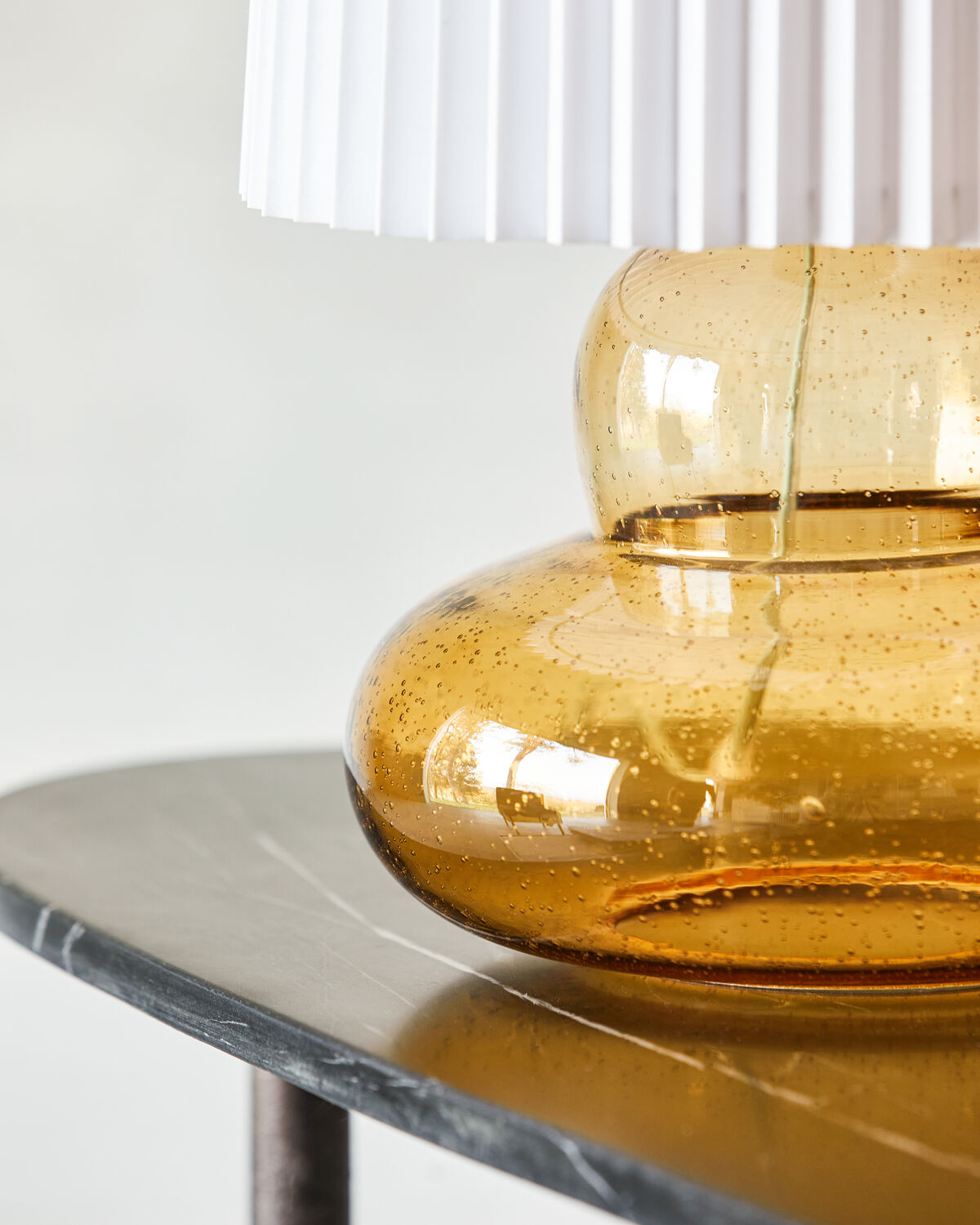 Bordslampa inkl. lampskärm, HDRibe, Amber